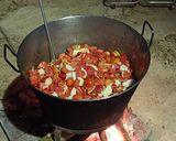 Foto del paso 1 de la receta: Tomate frito en la lumbre. Receta de la abuela