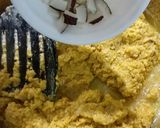 A picture of step 8 of Nishashta halwa.
