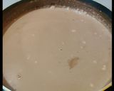A picture of step 5 of CHOCOLATE and vanilla Panna Cotta.