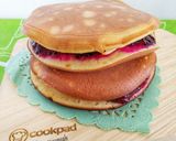 Foto langkah ke 5 dari resep Dorayaki (Tanpa soda kue).