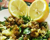 صورة لخطوة 6 من وصفة مقبلات الزهرة بالثوم والليمون🍋🍋