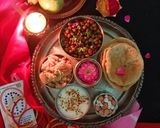 नवमी भोग प्रसाद थाली (navratri bhog prasad thali recipe in hindi) रेसिपी चरण 8 फोटो