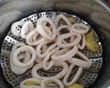 Hình bước làm 1 của món Mực chiên giòn