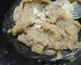 A picture of step 5 of Wheat flour jaggery halwa.