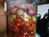 Paru sapi balado
