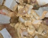 Foto langkah ke 3 dari resep Sapo Tahu Udang Telur Asin.