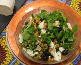 Foto del paso 5 de la receta: Ensalada de Garbanzos Tostados con Canónigos y Rulo de Cabra