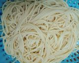 Hình bước làm 2 của món SPAGHETTI NAPOLIAN - Mì Ý bò băm (Japanese ketchup pasta)
