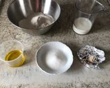 Foto del passaggio 1 della ricetta Croissant bicolore light 🥐