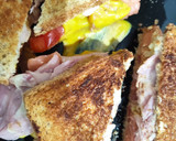 Foto del paso 7 de la receta: Sándwich de Lacón y Salmón Ahumado con Mayonesa de Miso y Yakiniku y Mostaza Miel