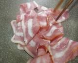 ข้าวหน้าเบคอนผัดซอสญี่ปุ่น วิธีทำสูตร 1 รูป