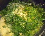 A picture of step 3 of Green vegetables Bhajiya.