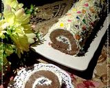 Foto langkah ke 7 dari resep Bolu Gulung Ekonomis "Choco Pandan".