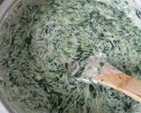 A picture of step 3 of Lasagna with Pollock, Spinach, and Ricotta.