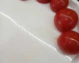 Tonhalas, sajtos rizzsel töltött paradicsom recept fázis 3 fotója