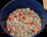 Bakonyi betyárleves recept fázis 2 fotója