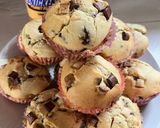 Une image de l'étape 6 de Muffins au cœur de beurre de cacahuète.