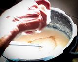 A picture of step 5 of Pal payasam.