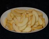 A picture of step 1 of Apple and Raisin Cake.