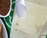 Foto langkah ke 4 dari resep Roti Gulung Milo.