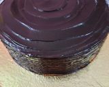 A picture of step 6 of Triple Chocolate cake.