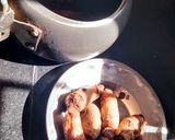 A picture of step 2 of Crispy Arbi masala.