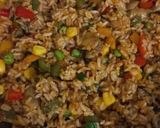 A picture of step 5 of Malaysian Fried Rice.
