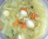 Foto langkah ke 4 dari resep Sup Sayur Telur Puyuh.