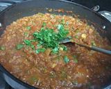 A picture of step 7 of Pav bhaji.