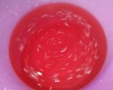 A picture of step 4 of Rooh afza sharbat.