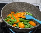 Foto langkah ke 2 dari resep Cah Sayuran Tahu dan Ebi.