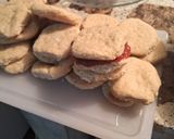 Foto del paso 14 de la receta: Alfajores de chocolate blanco rellenos con dulce de membrillo