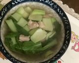 A picture of step 4 of Simple bok choy chicken soup.
