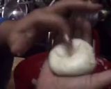 A picture of step 4 of Chicken Fajitas cheesy bombs.