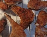 A picture of step 4 of Rosemary and garlic breaded fried lamb.