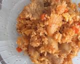 รูปขั้นตอนการทำที่ 2 ของ ข้าวผัดกิมจิ