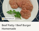 Foto langkah ke 6 dari resep Beef Patty / Beef Burger Homemade.