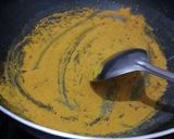 A picture of step 5 of Zero oil Besan ki kadhi.