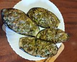 Foto del paso 6 de la receta Berenjenas rellenas de brócoli y champiño