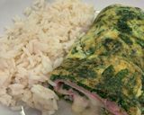 Foto del paso 3 de la receta: Omelette / Rol de espinaca