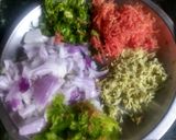 A picture of step 1 of Mix veg kabab.