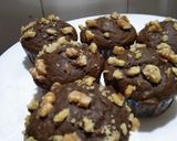 A picture of step 3 of Chocolate walnuts muffins.
