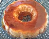 A picture of step 5 of Cream Cheese Flan.