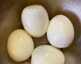 A picture of step 1 of Masala Egg Bonda.