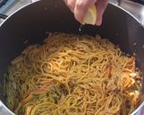 A picture of step 6 of Spicy Chicken Noodles.