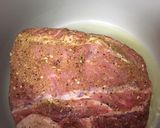 A picture of step 2 of Pork loinIn a pressure cooker.