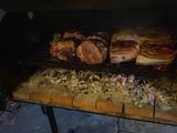 Pastel de batata y bondiola (a la parrilla) desmechada