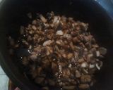 A picture of step 1 of Fried Fresh Salmon w/kale & dandelion greens.
