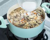 A picture of step 12 of Hot and Sour Soup.