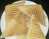 A picture of step 6 of Sandwich cake.